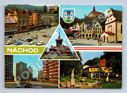 Pohlednice Náchod mix motivů (M34927)