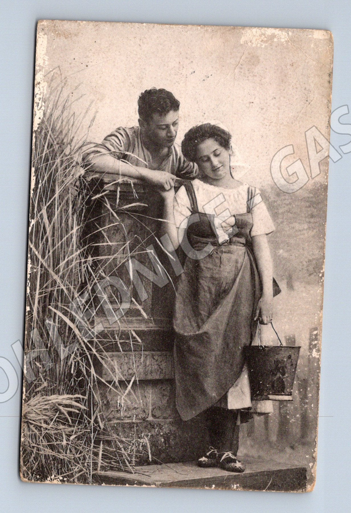 Pohlednice romantický venkovský motiv ČR do 1950 (M3493)