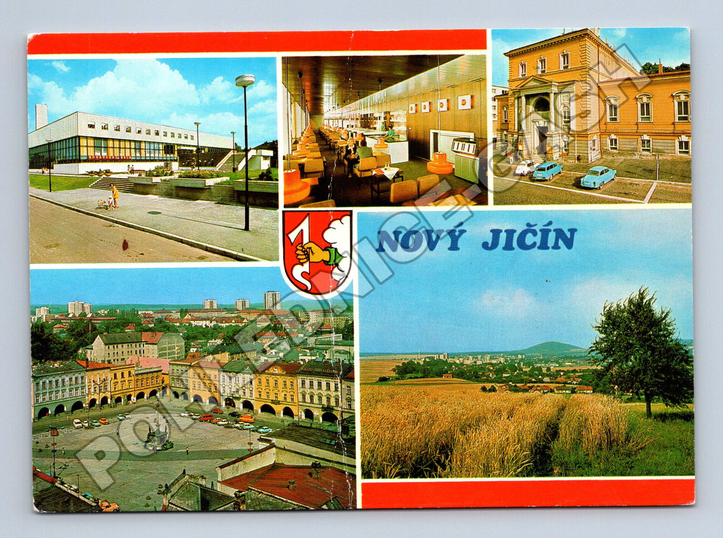 Pohlednice Nový Jičín multi-pohled (M34930)