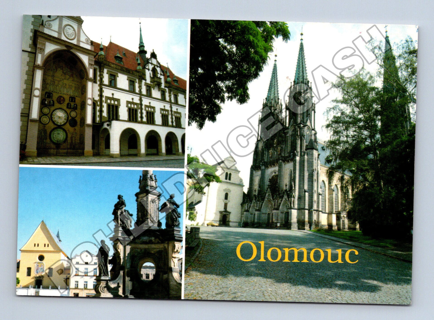 Pohlednice Olomouc městské centrum, dóm sv. Václava 2001 (M34931)