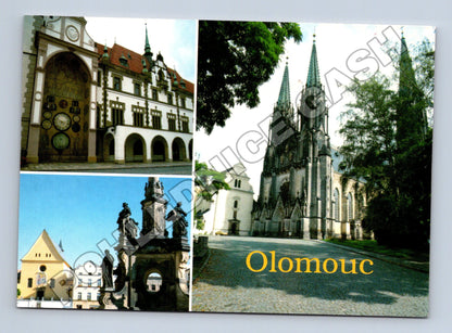 Pohlednice Olomouc městské centrum, dóm sv. Václava 2001 (M34931)