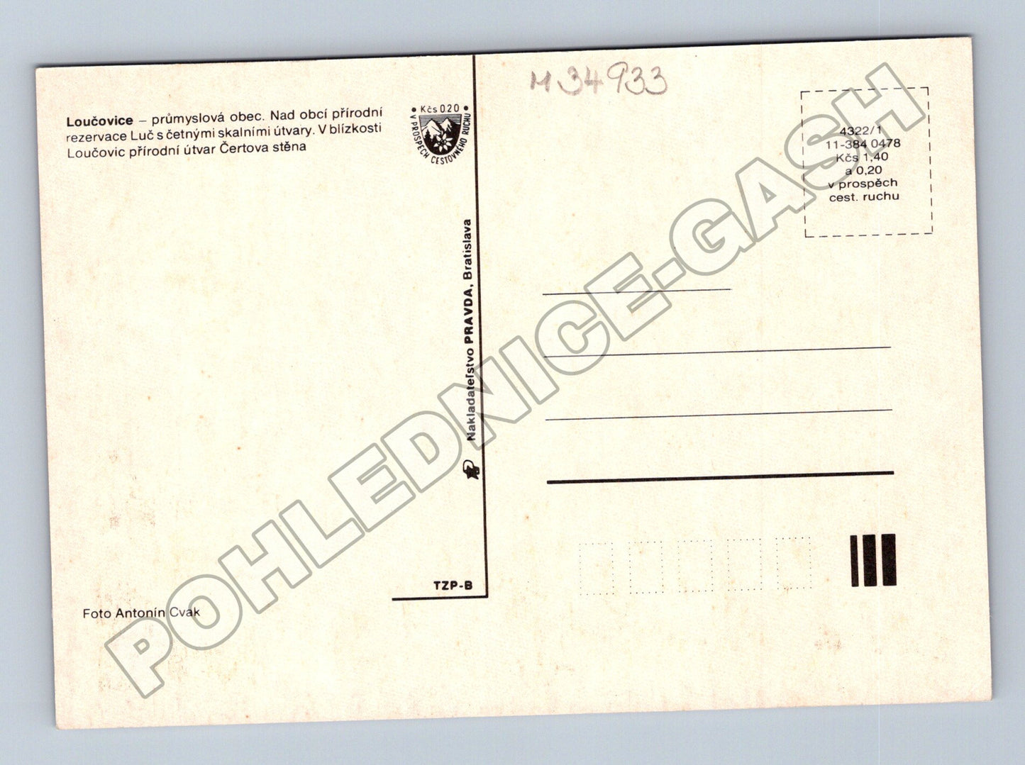Pohlednice Loučovice více pohledů (M34933)