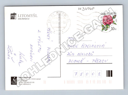 Pohlednice Litomyšl koláž motivů (M34948)