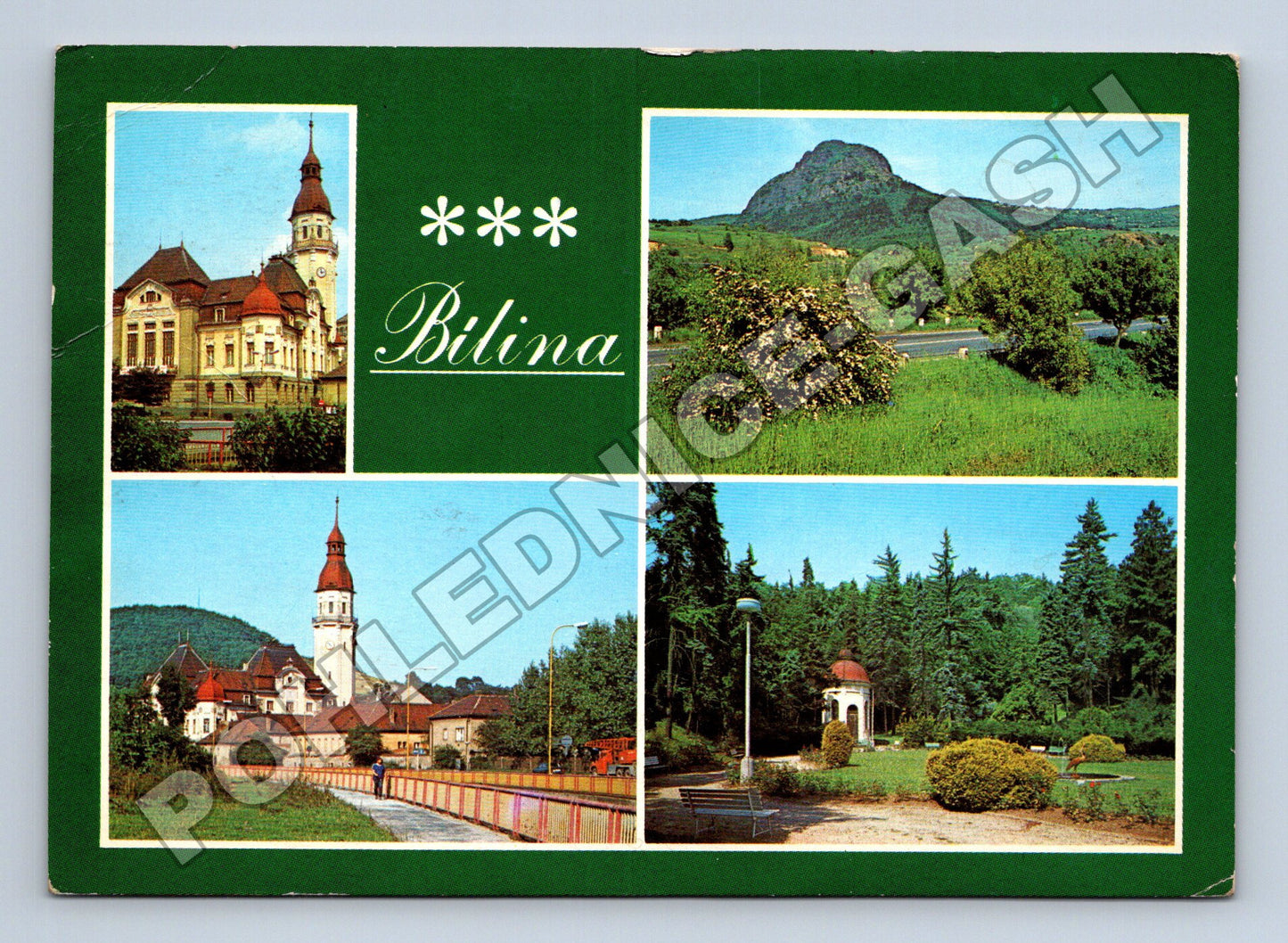 Pohlednice Bílina různé pohledy (M34950)