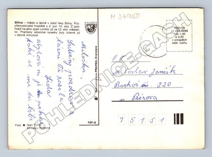 Pohlednice Bílina různé pohledy (M34950)