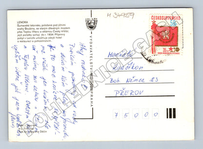 Pohlednice Lenora Šumava multiobrázková 1980 (M34959)