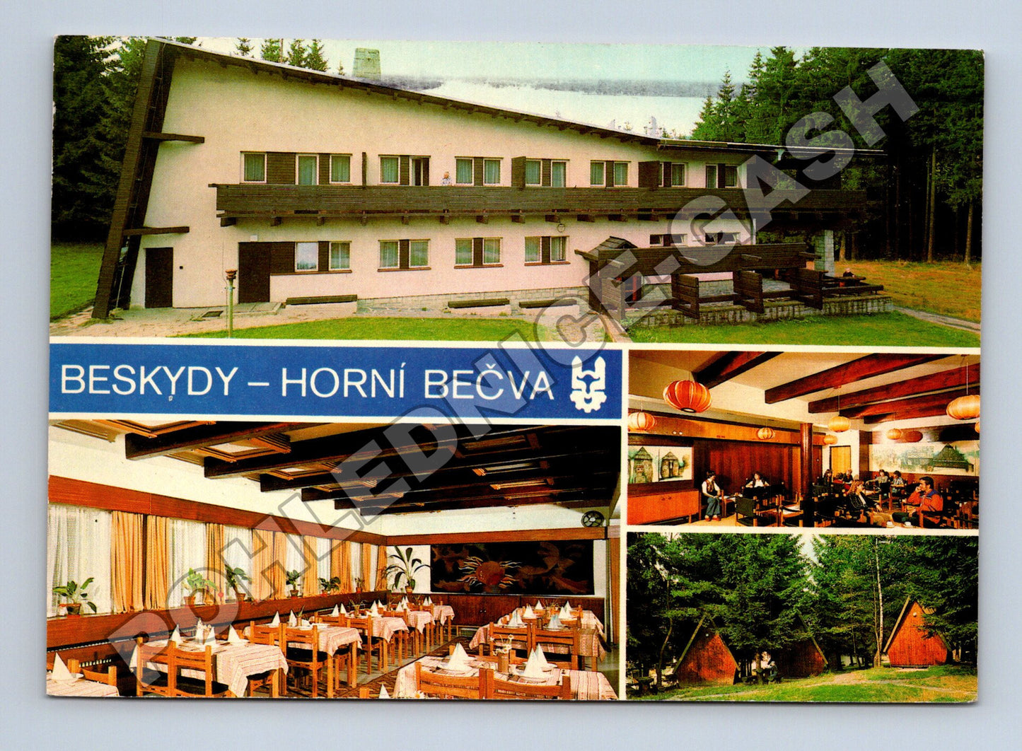 Pohlednice Horní Bečva rekreační středisko 1985 (M34960)