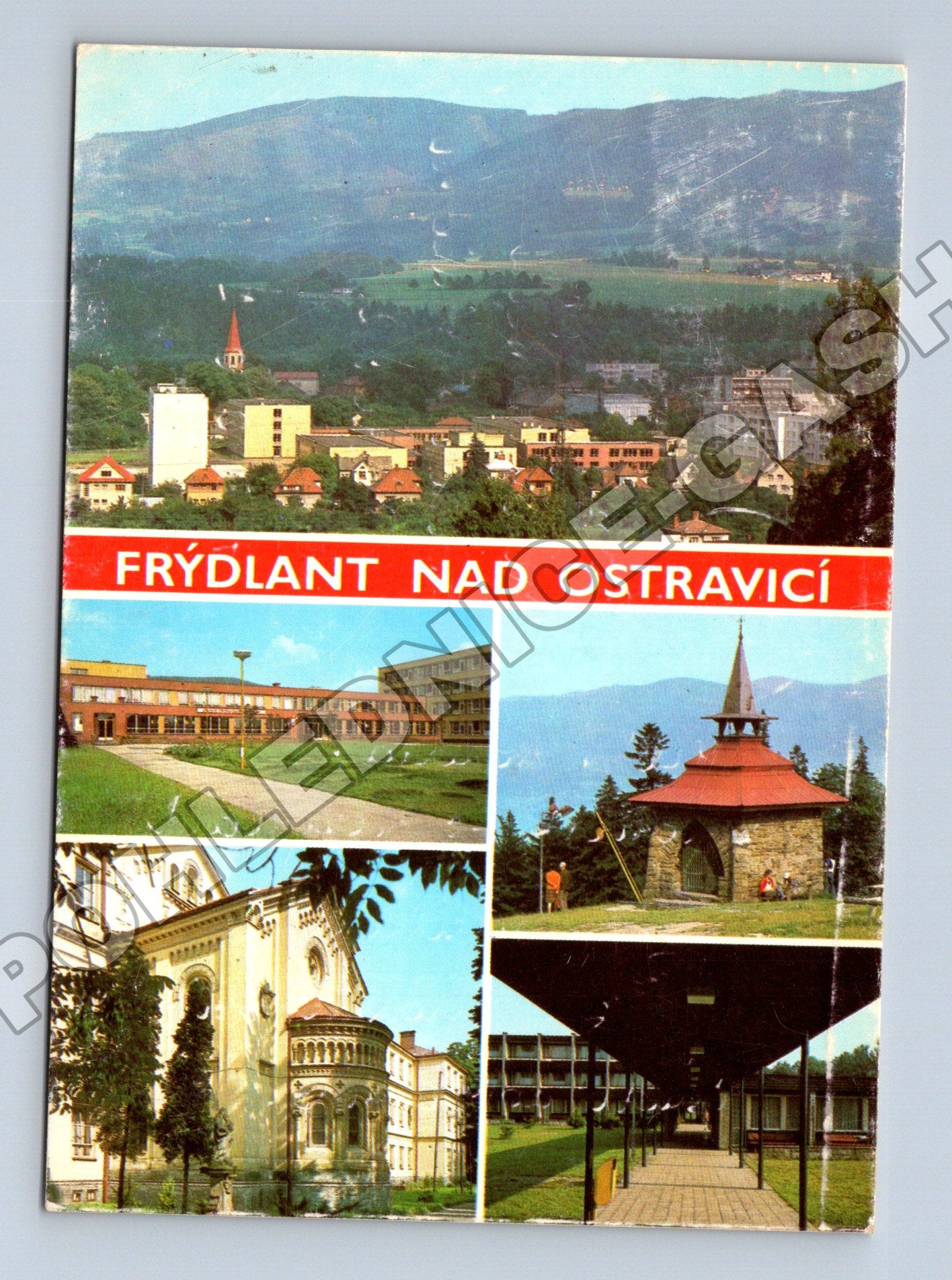 Pohlednice Frýdlant nad Ostravicí multi-view 1970 (M34972)