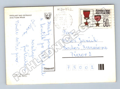 Pohlednice Frýdlant nad Ostravicí multi-view 1970 (M34972)