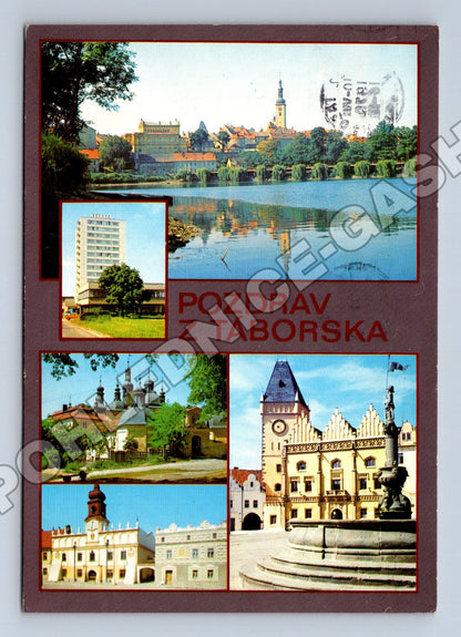 Pohlednice Tábor koláž 1978 (M34985)