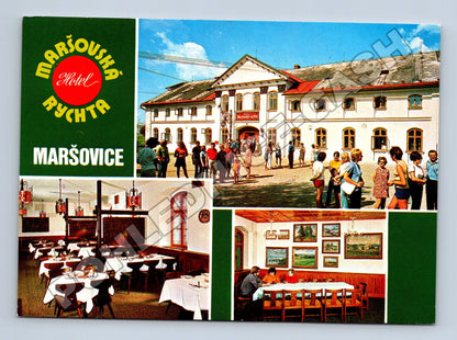 Pohlednice Maršovice Hotel Maršovská rychta (M34995)