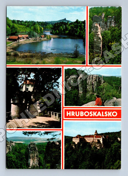 Pohlednice Hruboskalsko koláž motivů (M35002)