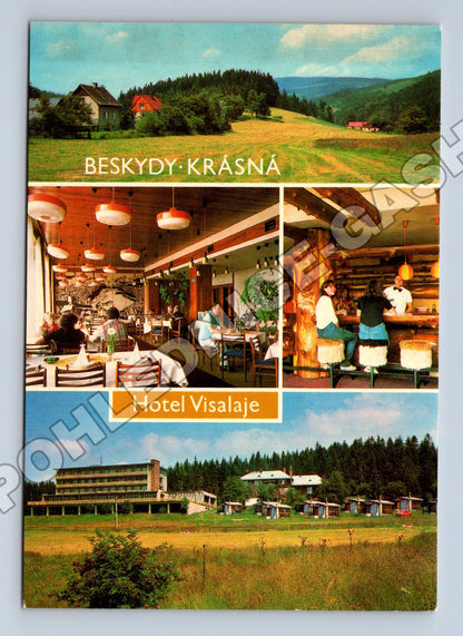 Pohlednice Beskydy Krásná Hotel Visalaje (M35004)