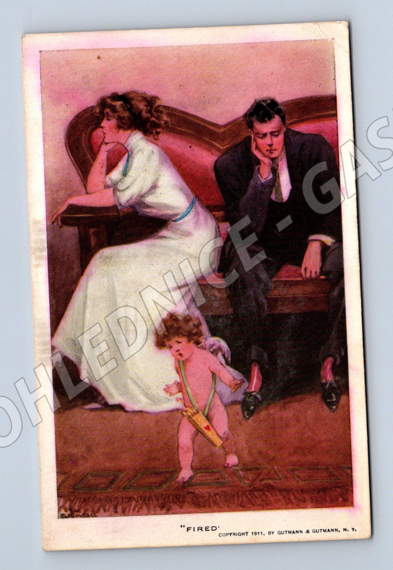 Pohlednice Fired 1911 Gutmann Amerika (M3501)