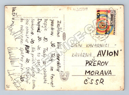 Pohlednice Trutnov koláž města 1968 (M35011)