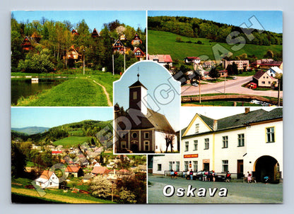 Pohlednice Oskava různé motivy (M35016)