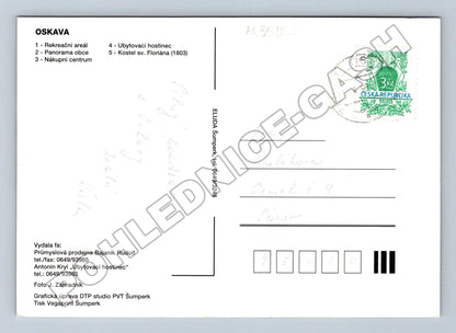 Pohlednice Oskava různé motivy (M35016)