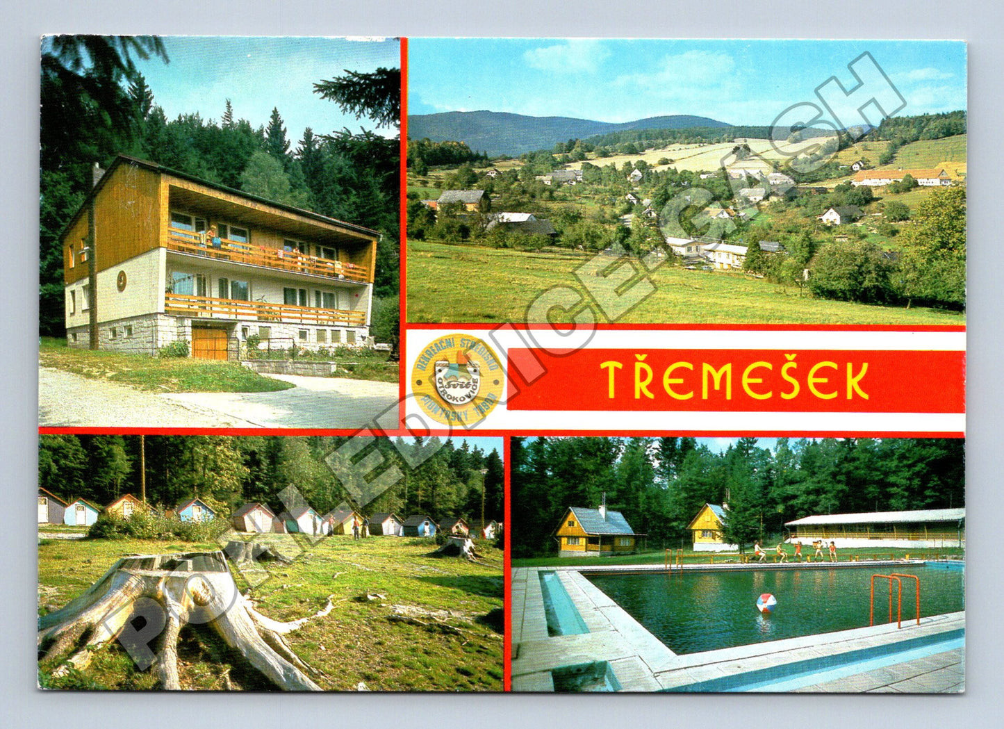 Pohlednice Oskava Třemešek rekreační středisko (M35018)