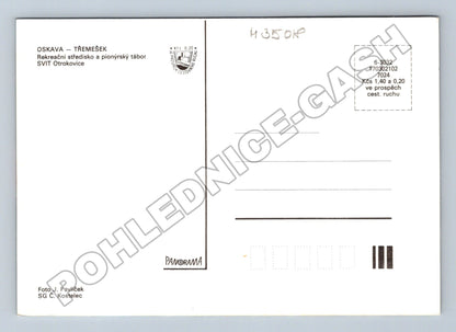 Pohlednice Oskava Třemešek rekreační středisko (M35018)