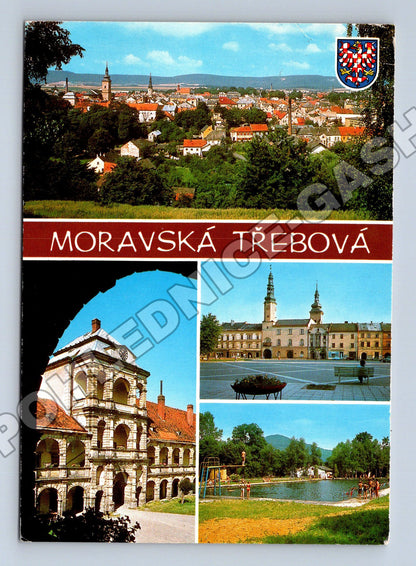 Pohlednice Moravská Třebová město zámek 1966 (M35024)