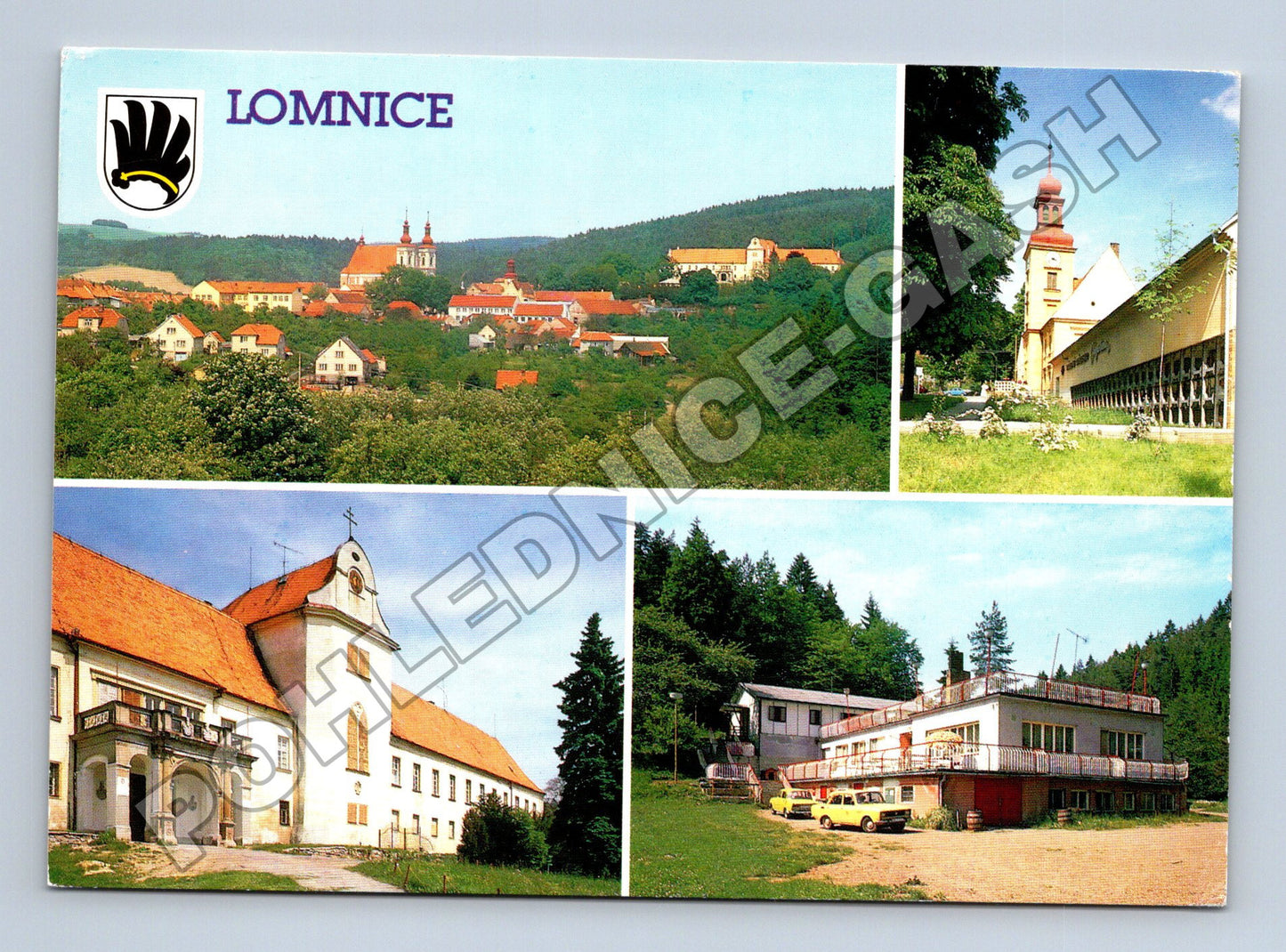 Pohlednice Lomnice více pohledů 1969 (M35025)