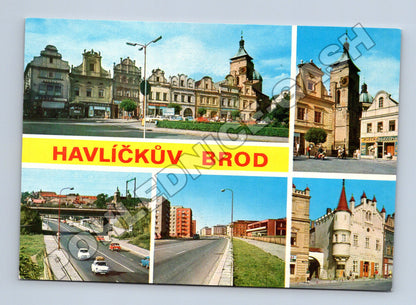 Pohlednice Havlíčkův Brod multi-view (M35030)