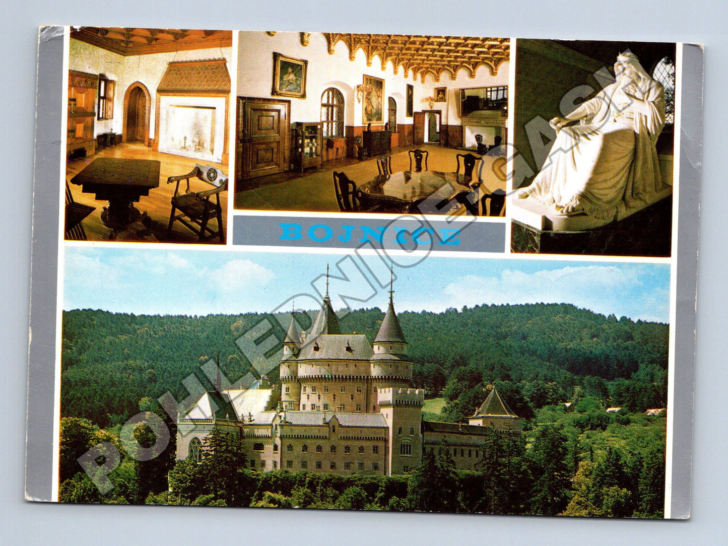 Pohlednice Slovensko Bojnice zámek interiéry (M35034)