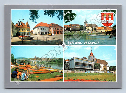 Pohlednice Týn nad Vltavou multi-view (M35039)