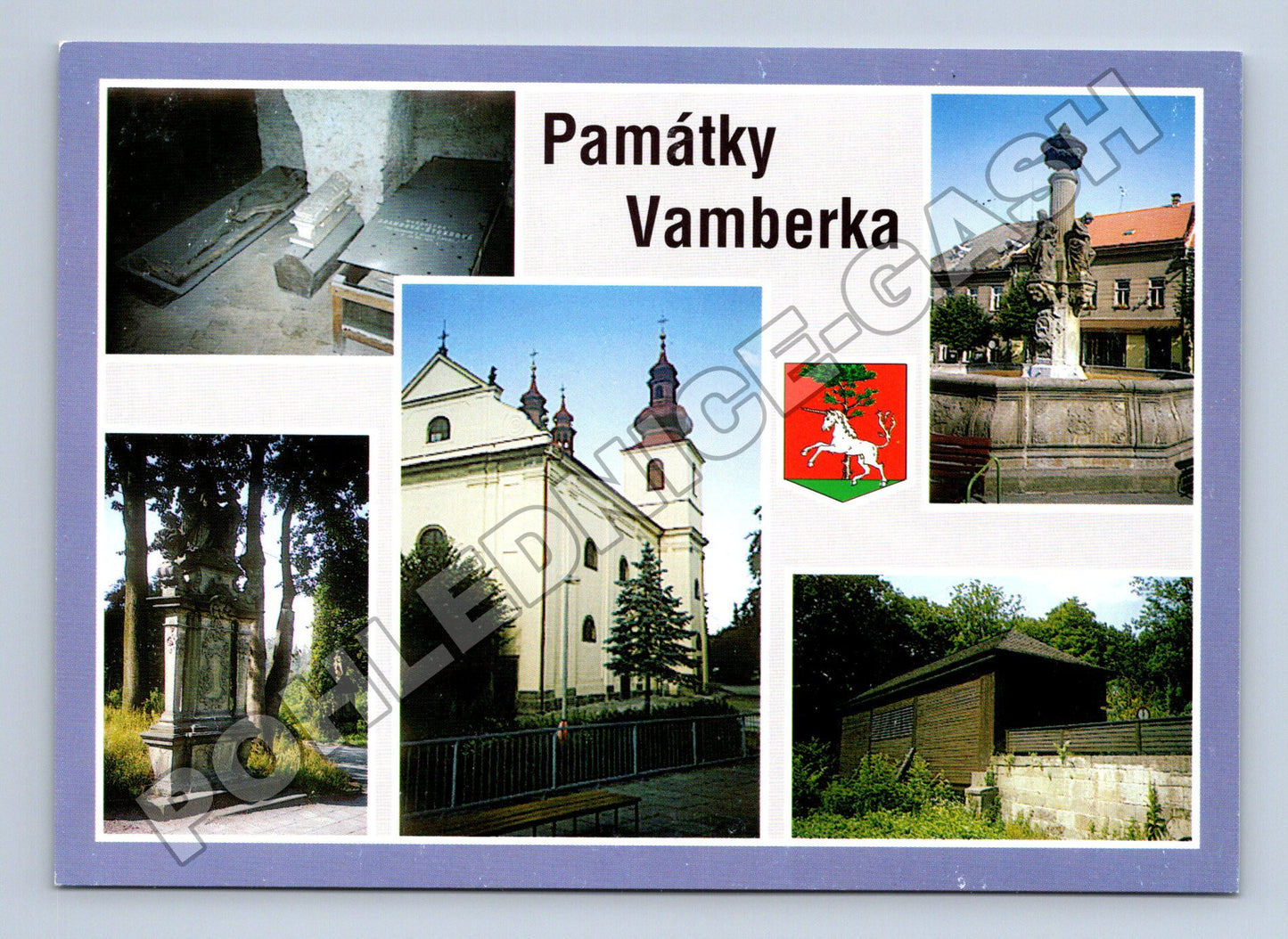 Pohlednice Vamberk památky (M35054)