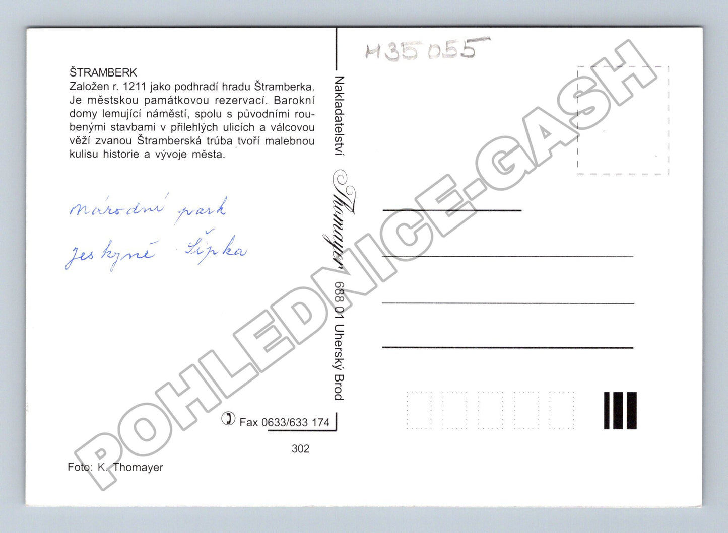 Pohlednice Štramberk koláž s věží Trúba a domy (M35055)