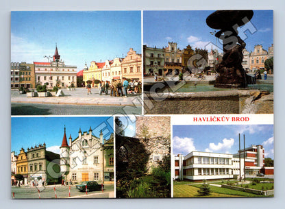 Pohlednice Havlíčkův Brod multi-pohled (M35057)