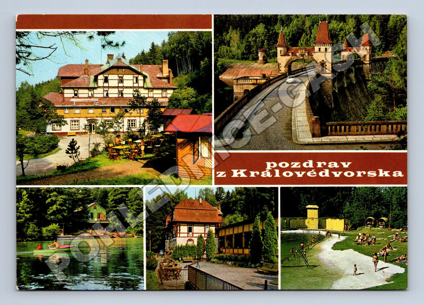 Pohlednice Bílá Třemešná a Královédvorsko (M35059)