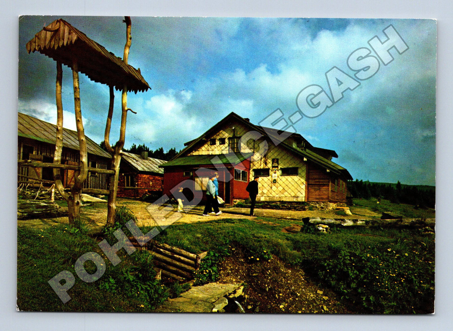 Pohlednice Jeseníky chata Švýcárna 1979 (M35062)