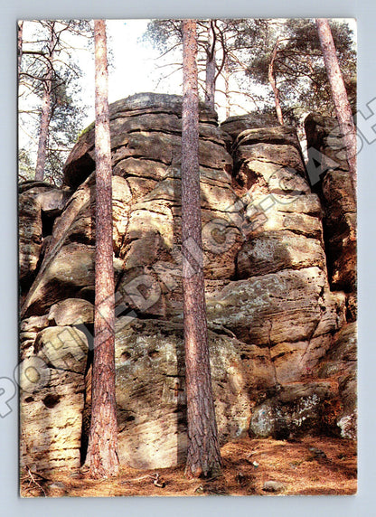 Pohlednice Toulovcovy maštale skalní útvary 1999 (M35091)