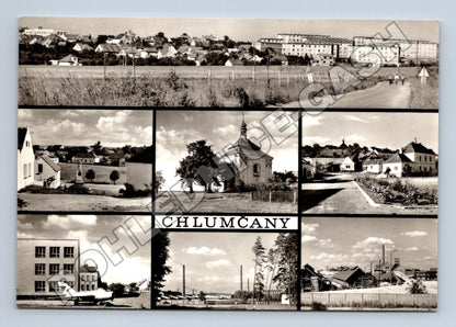 Pohlednice Chlumčany multi-view (M35096)