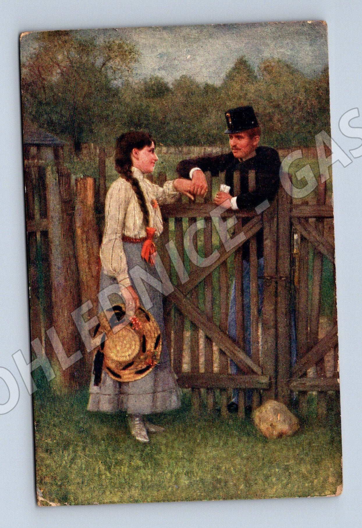 Pohlednice Kadetova láska F Ženíšek (M3510)