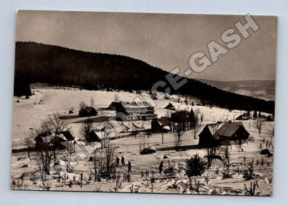 Pohlednice Jizerské Hory Josefův Důl Dolní Maxov zima (M35100)