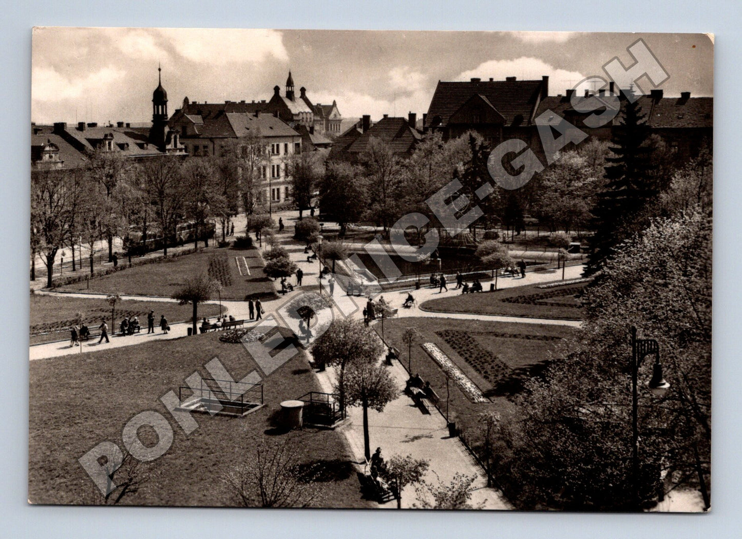 Pohlednice Kladno Gottwaldovo náměstí (M35103)