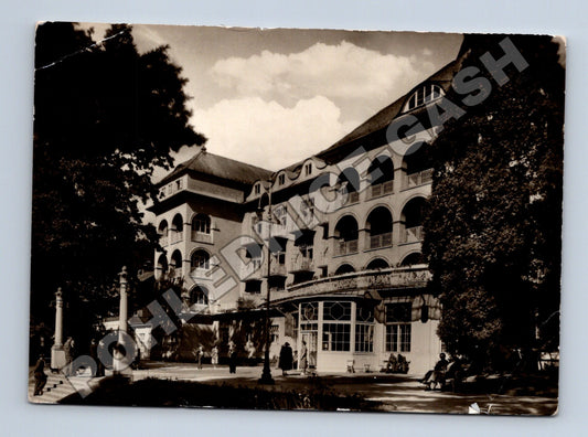 Pohlednice Lázně Jeseník lázeňský dům 1940 (M35109)
