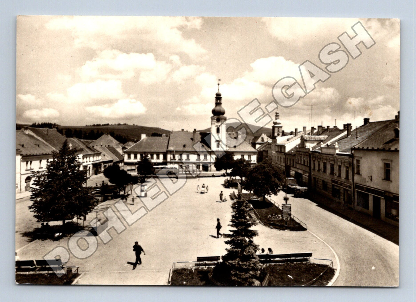 Pohlednice Kaplice Náměstí Vítězného února (M35128)