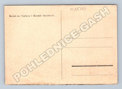 Pohlednice Kladno-Rozdělov kostel sv. Václava (M35129)