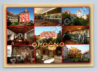 Pohlednice Opočno Zámek koláž (M35141)
