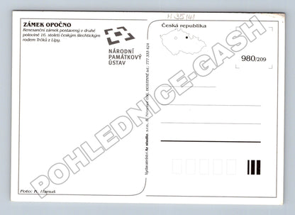 Pohlednice Opočno Zámek koláž (M35141)