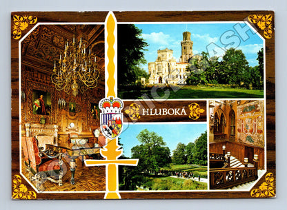 Pohlednice Hluboká nad Vltavou zámek 1979 (M35147)