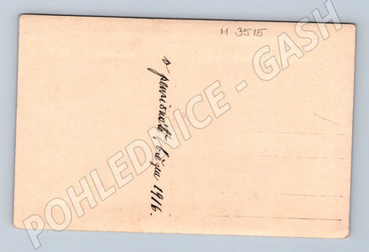 Pohlednice pár v šatech březen 1916 (M3515)