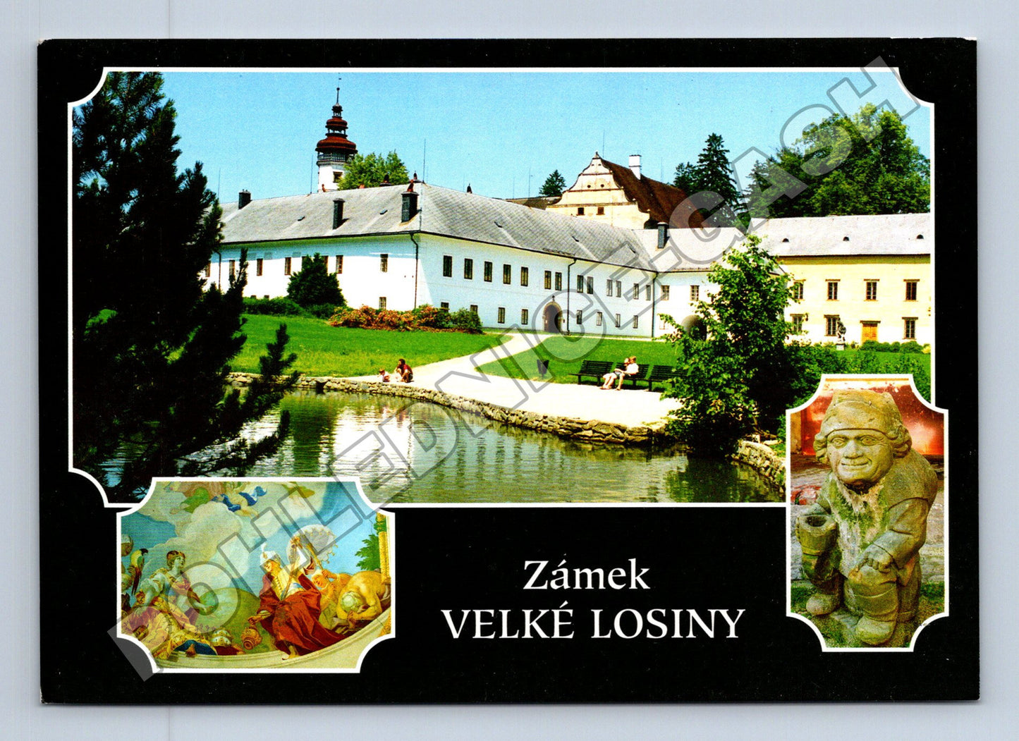 Pohlednice Velké Losiny zámek (M35150)