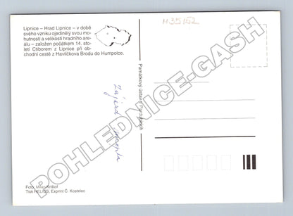 Pohlednice Hrad Lipnice koláž pohledy (M35152)