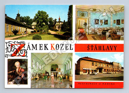 Pohlednice Zámek Kozel Šťáhlavy (M35156)