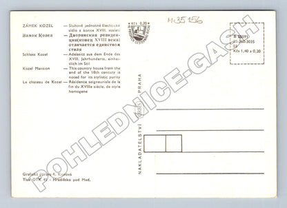 Pohlednice Zámek Kozel Šťáhlavy (M35156)