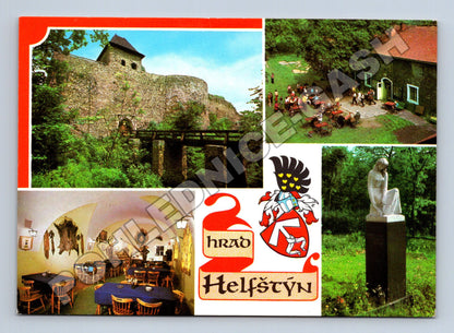 Pohlednice Helfštýn hrad a okolí (M35161)
